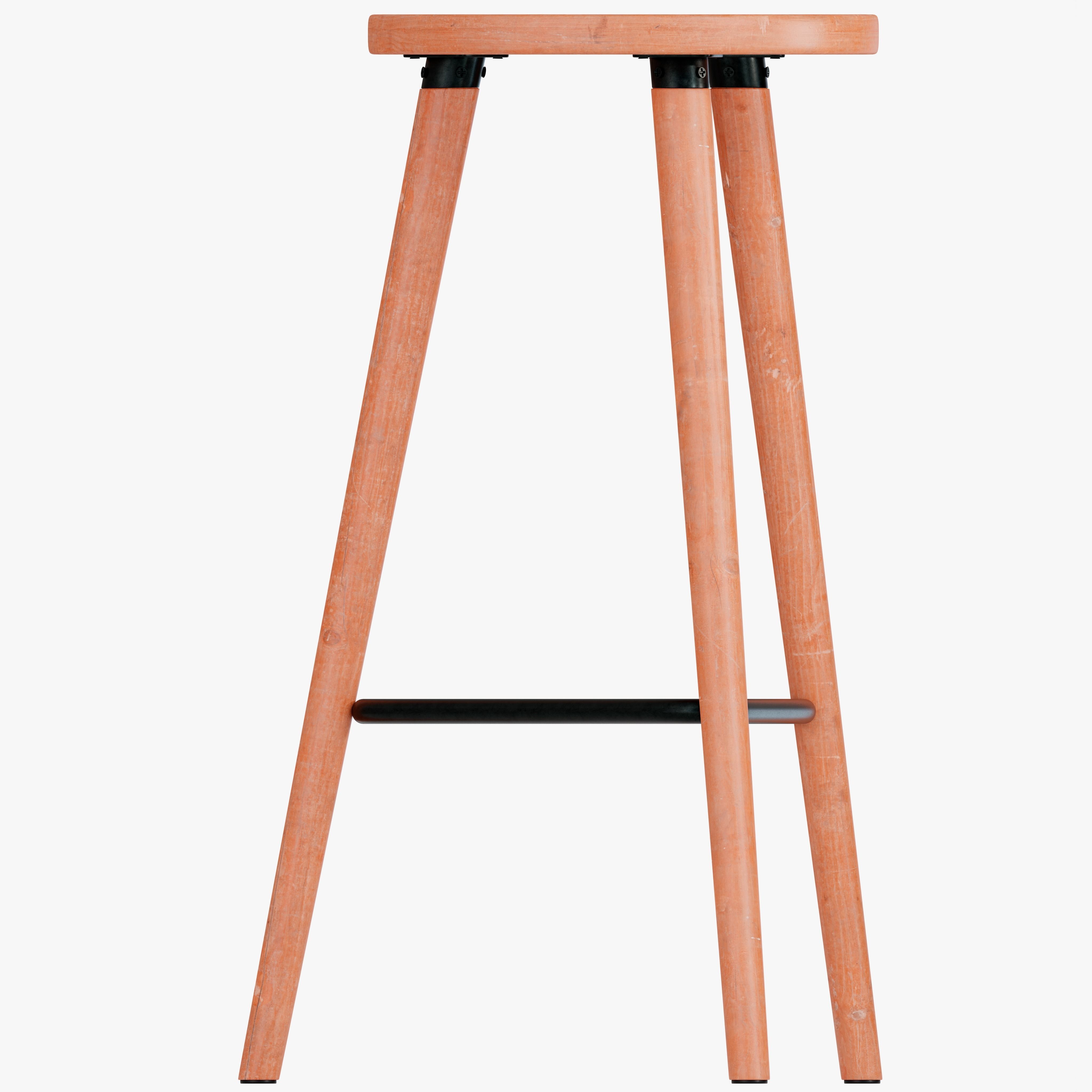 Bar Stool for Kitchen 3D model_8