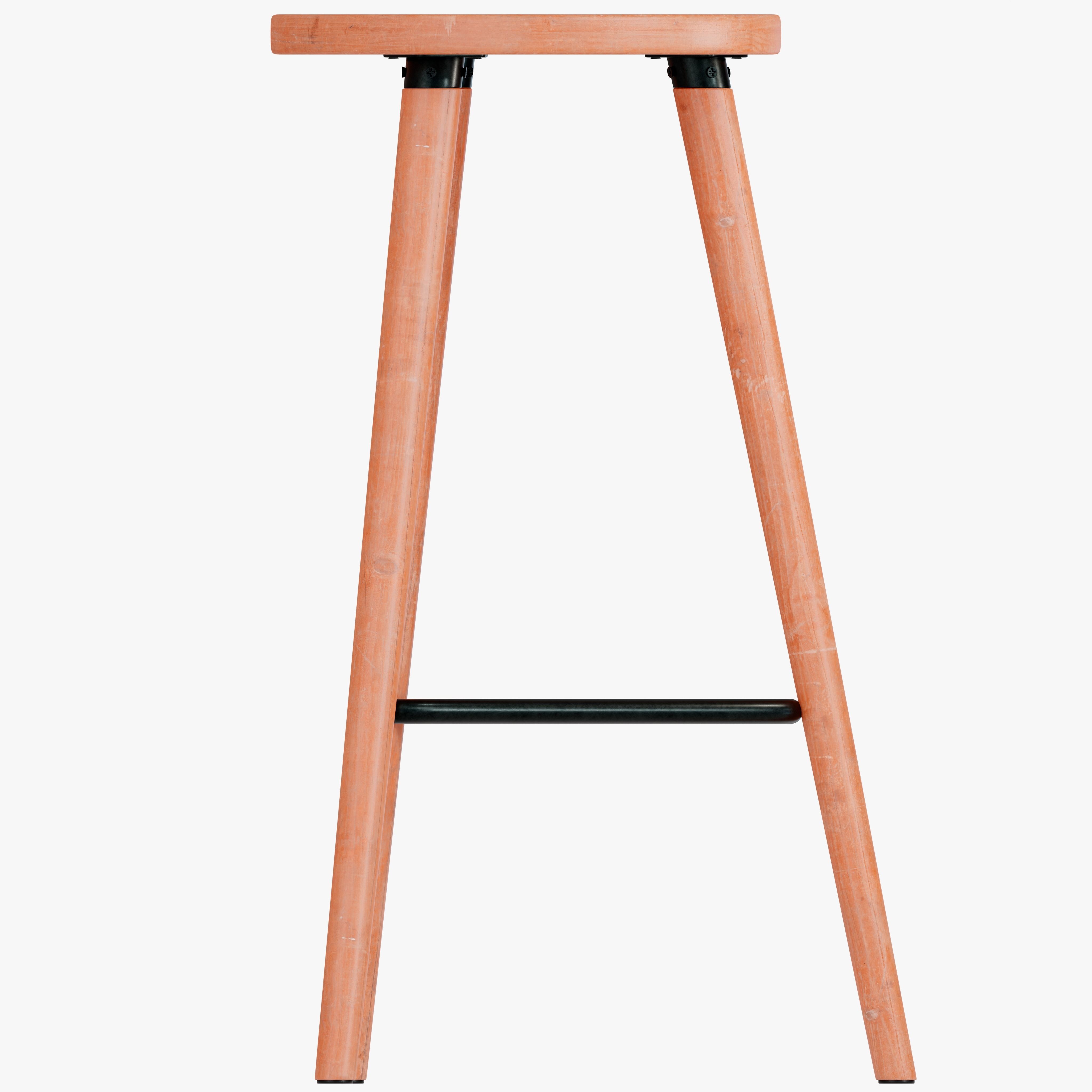 Bar Stool for Kitchen 3D model_5