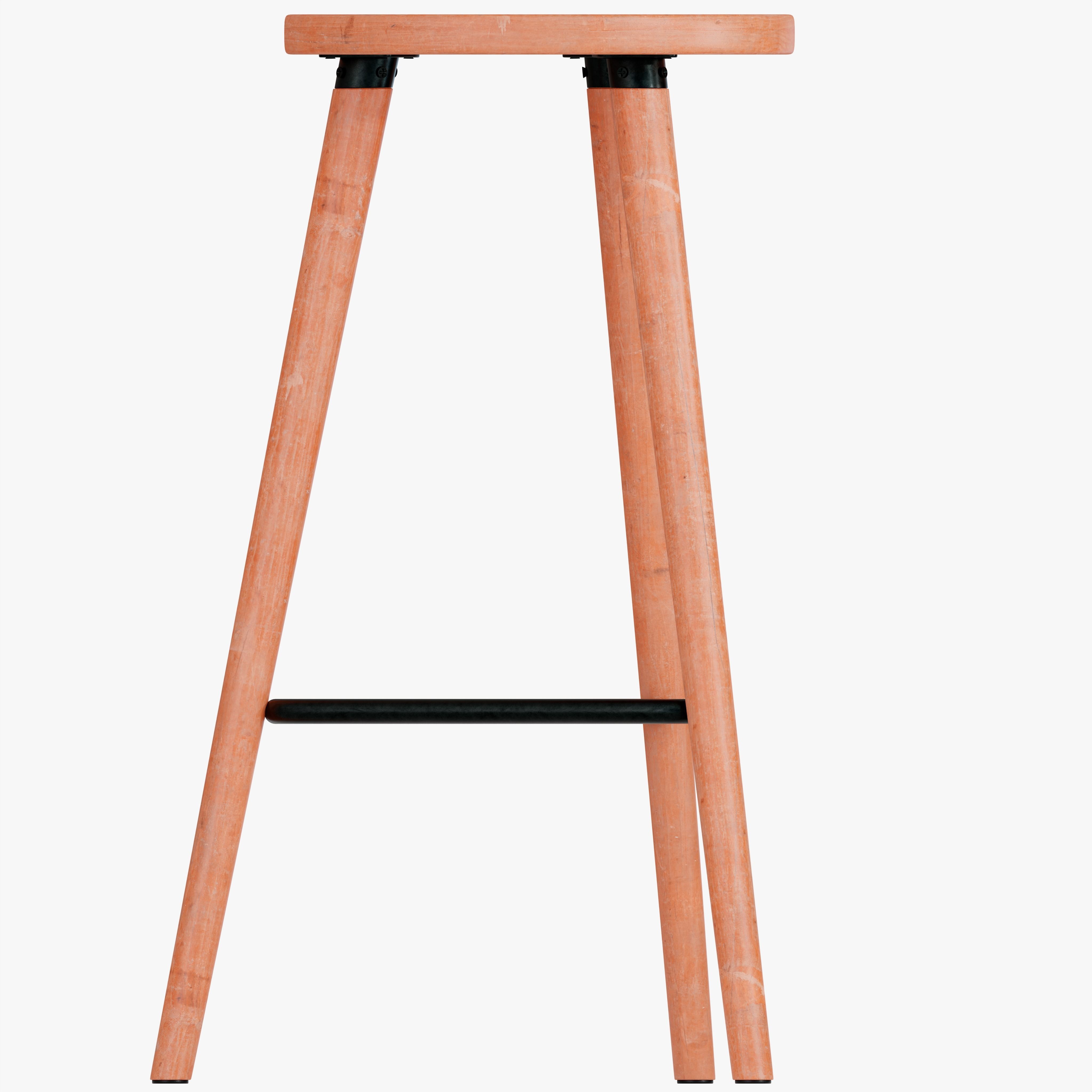 Bar Stool for Kitchen 3D model_14