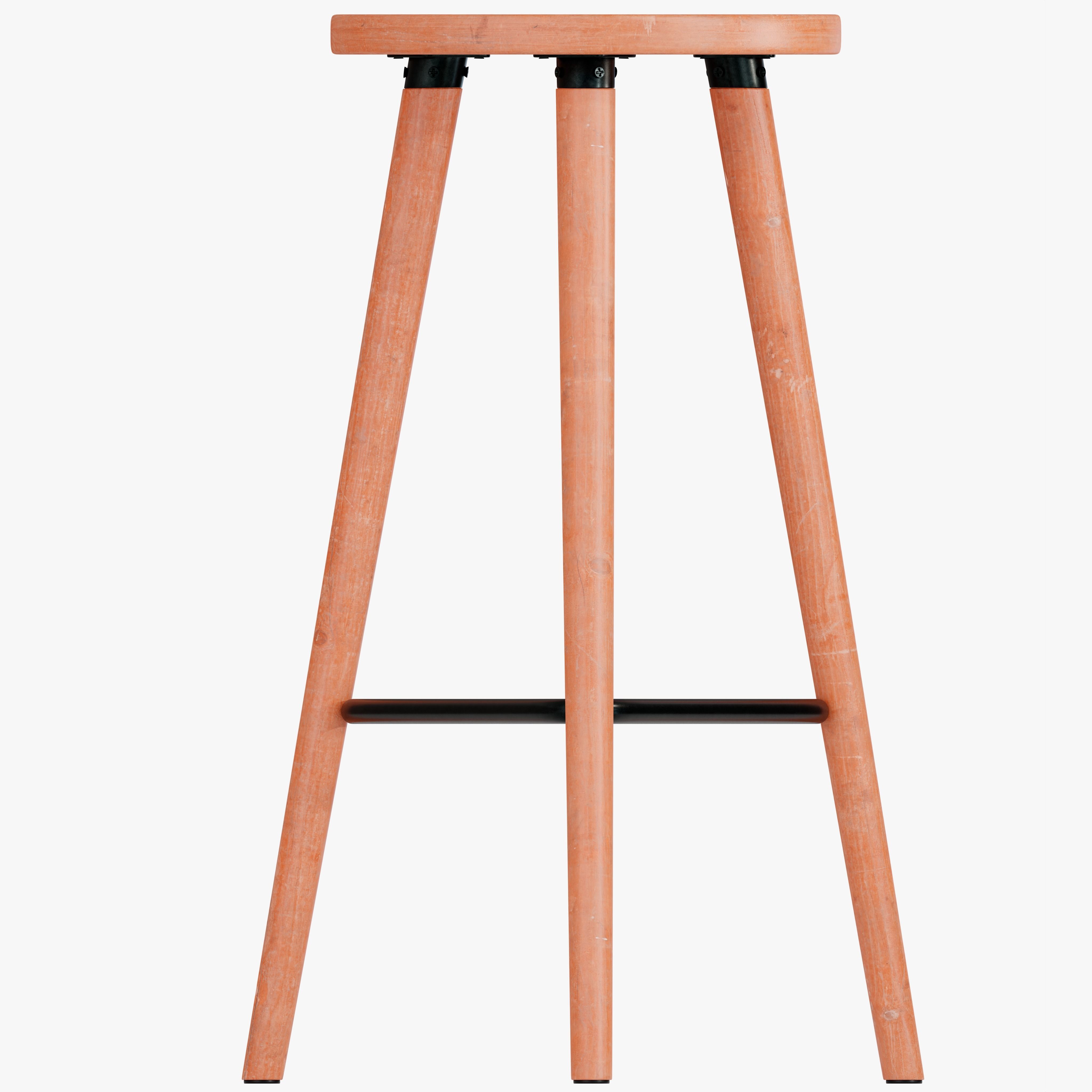 Bar Stool for Kitchen 3D model_7