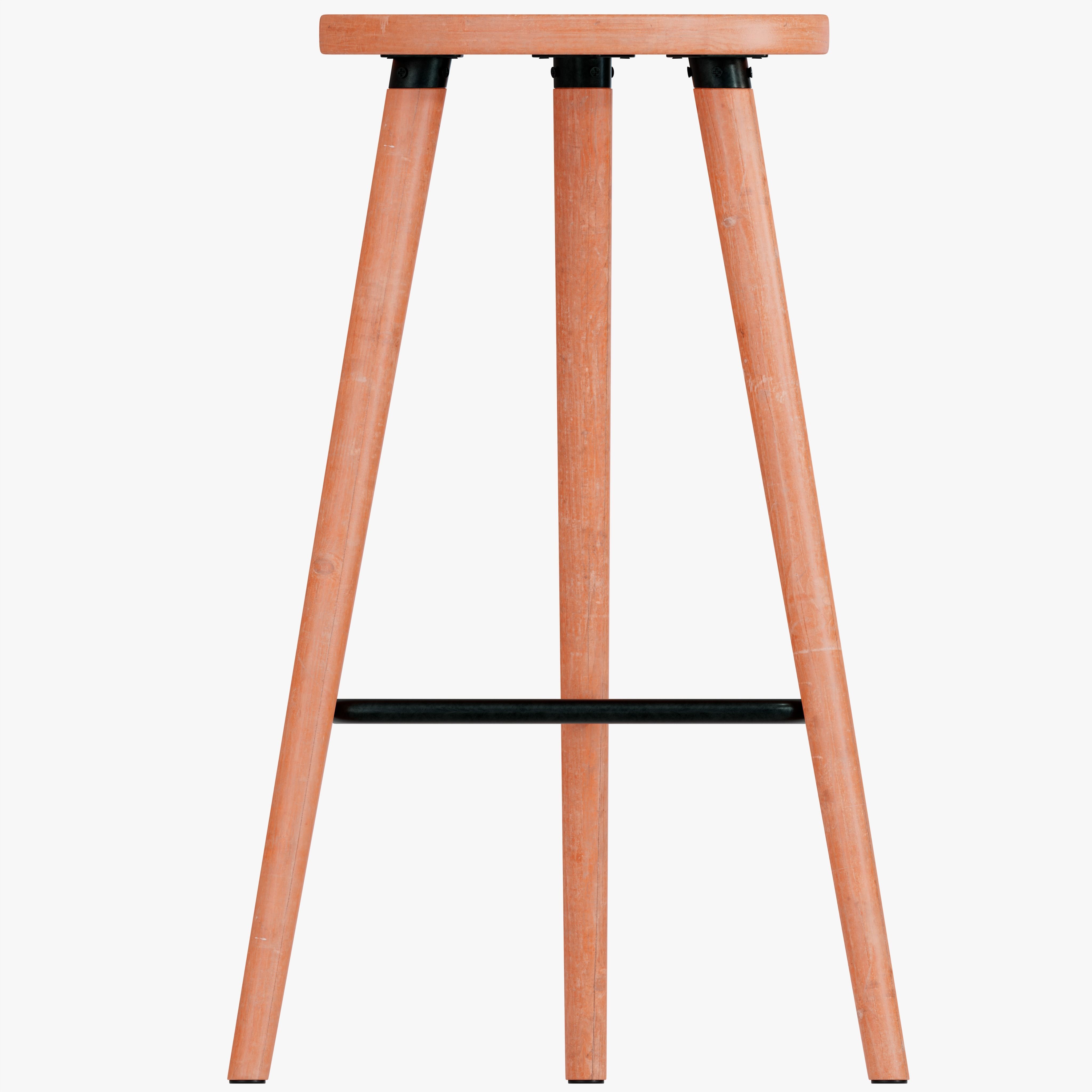 Bar Stool for Kitchen 3D model_23