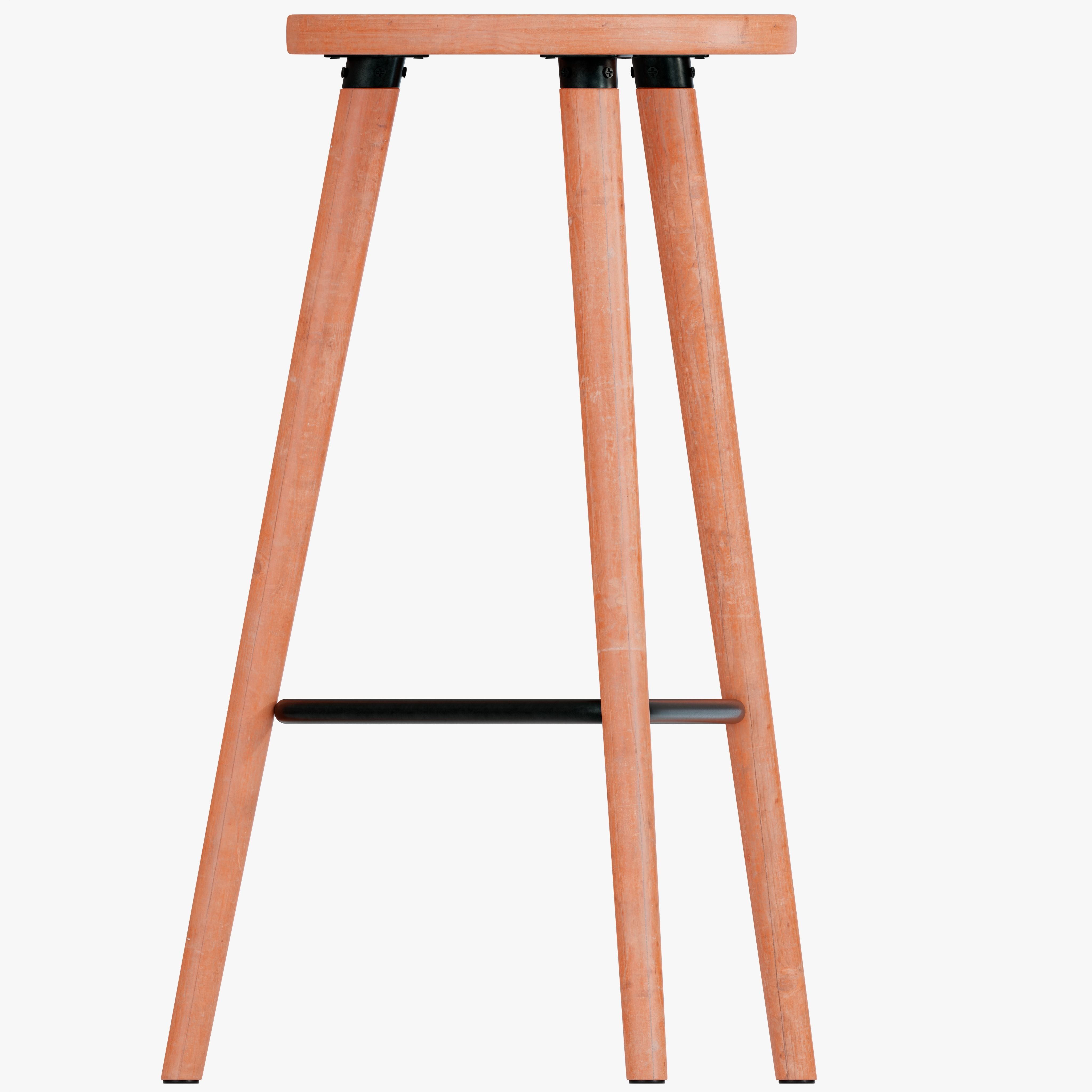 Bar Stool for Kitchen 3D model_19