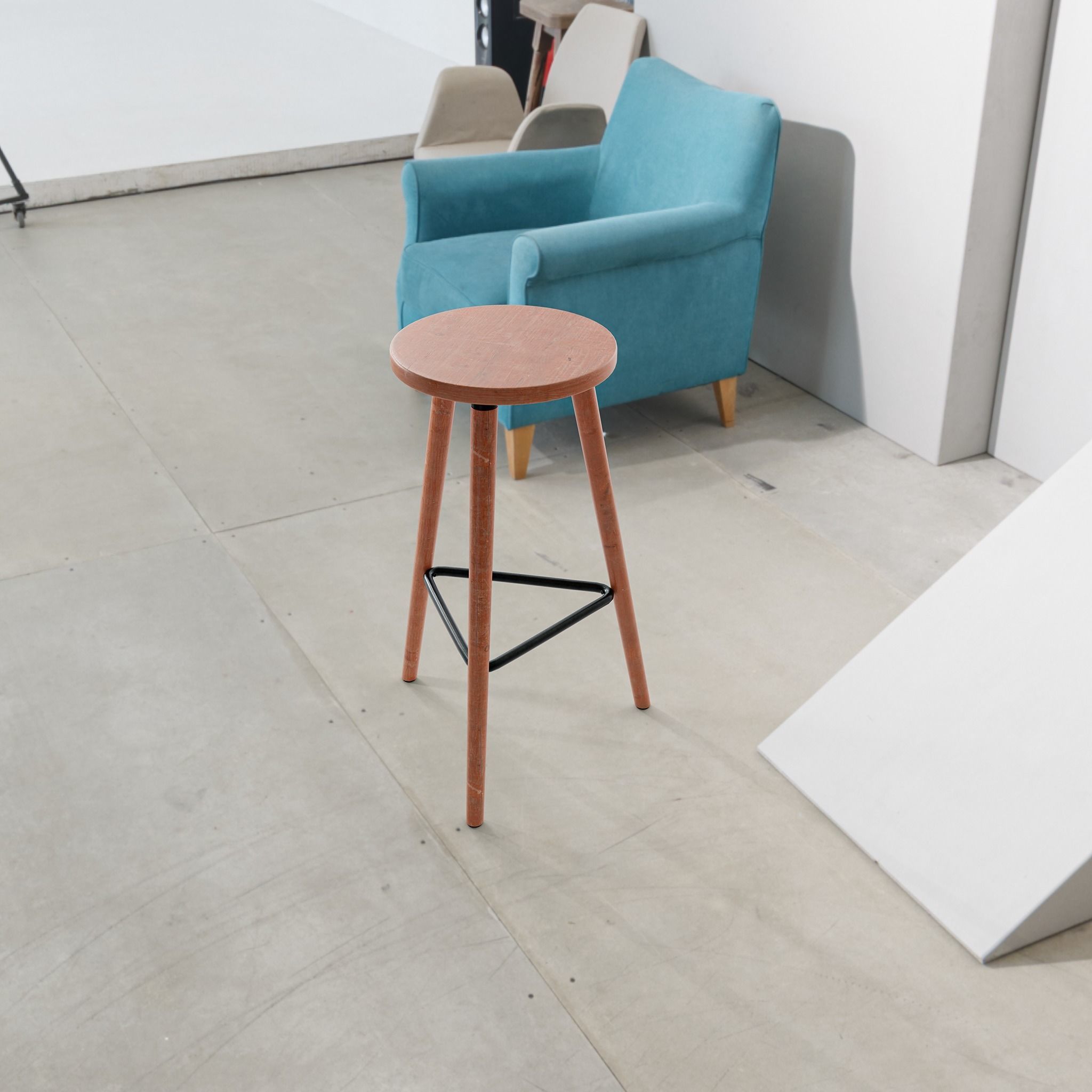 Bar Stool for Kitchen 3D model_27