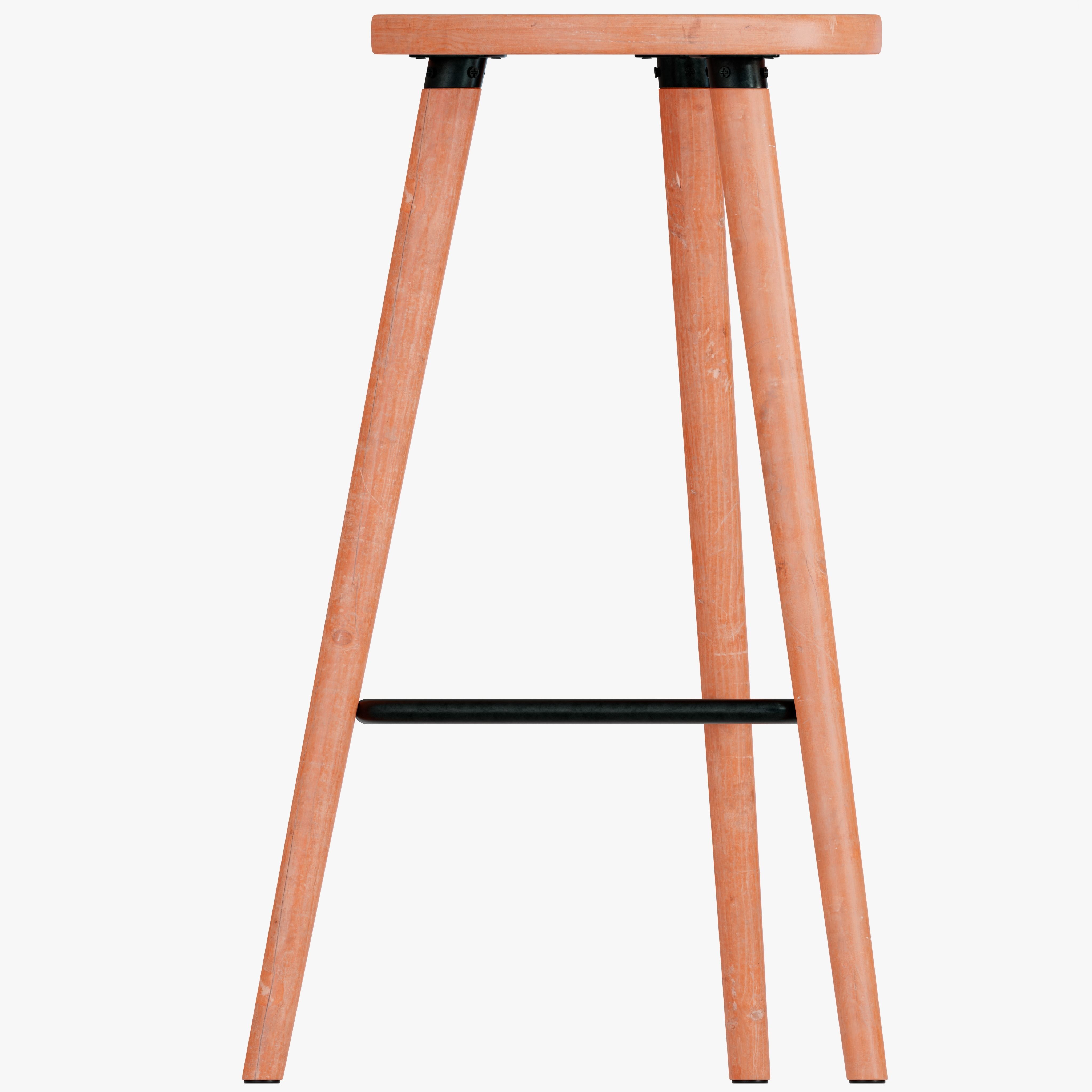 Bar Stool for Kitchen 3D model_9