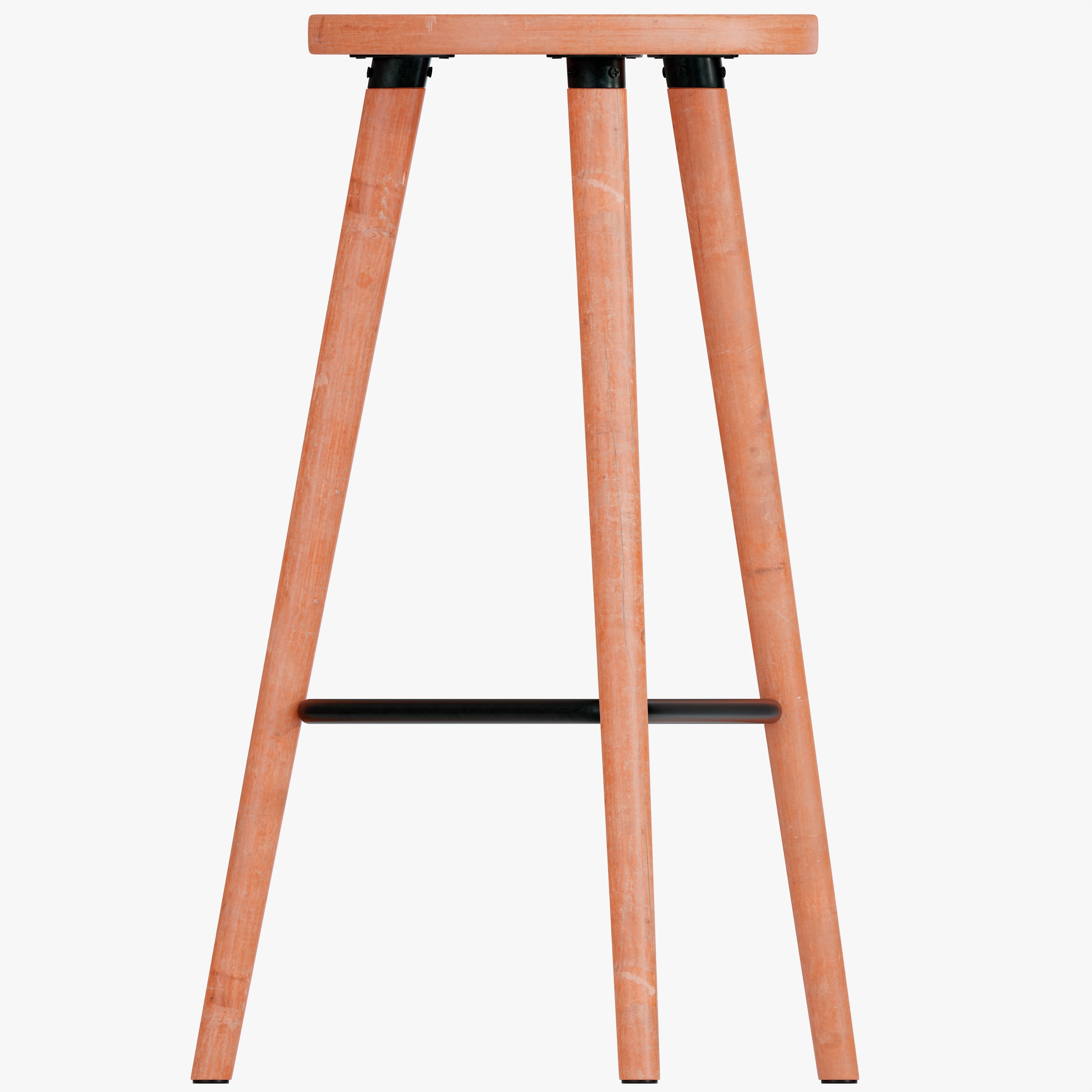 Bar Stool for Kitchen 3D model_13
