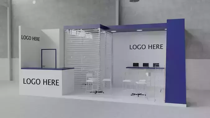 Exhibition Stand 02 4m x 7m