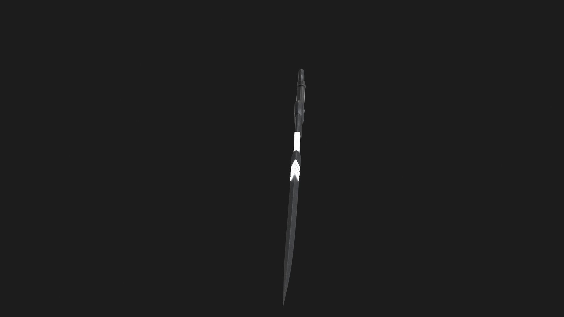 Fantasy Sci-Fi Sword v2 Low-poly 3D model_10