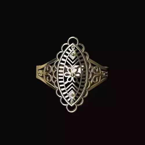 ANILLO ESTILO FILIGRANA 