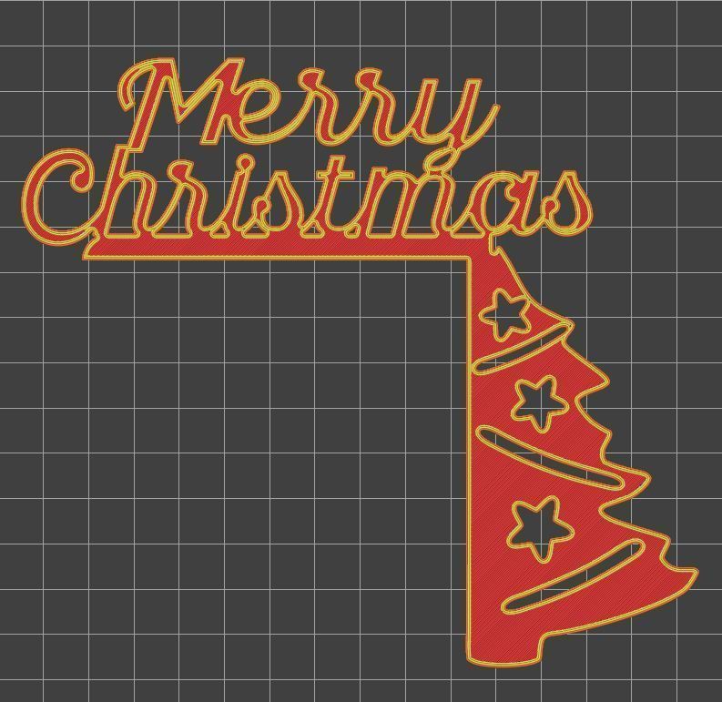 Christmas door corners vol 3 - Multipack of 10 models 3D print model_1