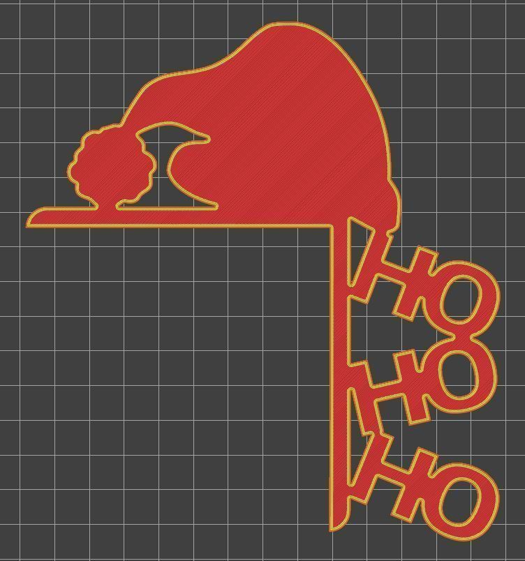 Christmas door corners vol 3 - Multipack of 10 models 3D print model_11