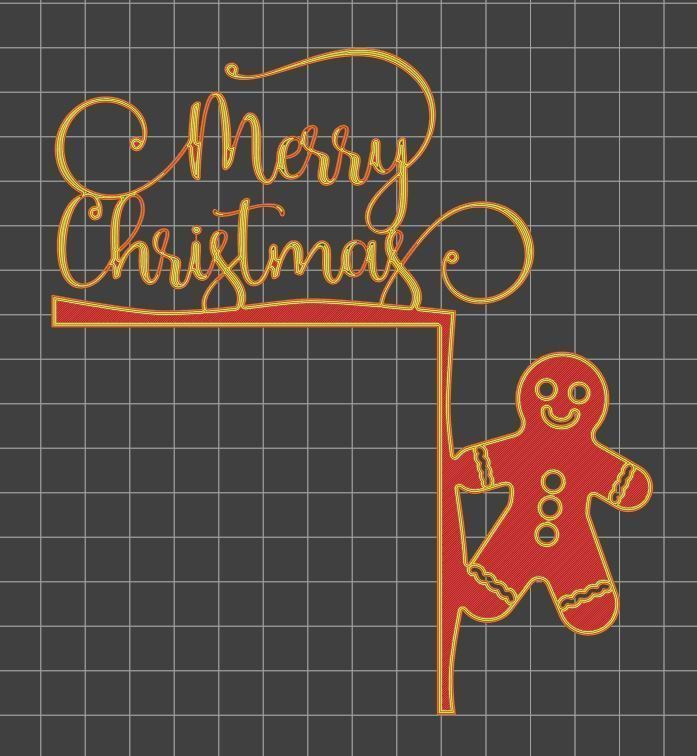 Christmas door corners vol 4 - Multipack of 10 models 3D print model_5