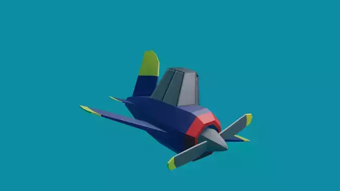 Airplane Lowpoly