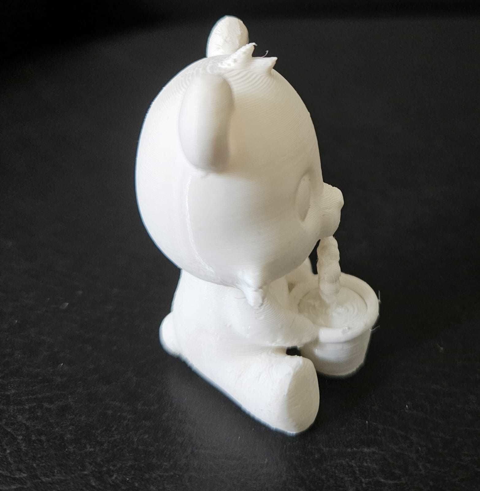 Bear Flower 3D print model_10