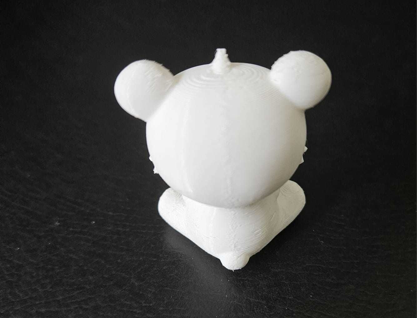 Bear Flower 3D print model_9
