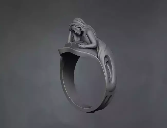 Antique Art Nouveau Ring 