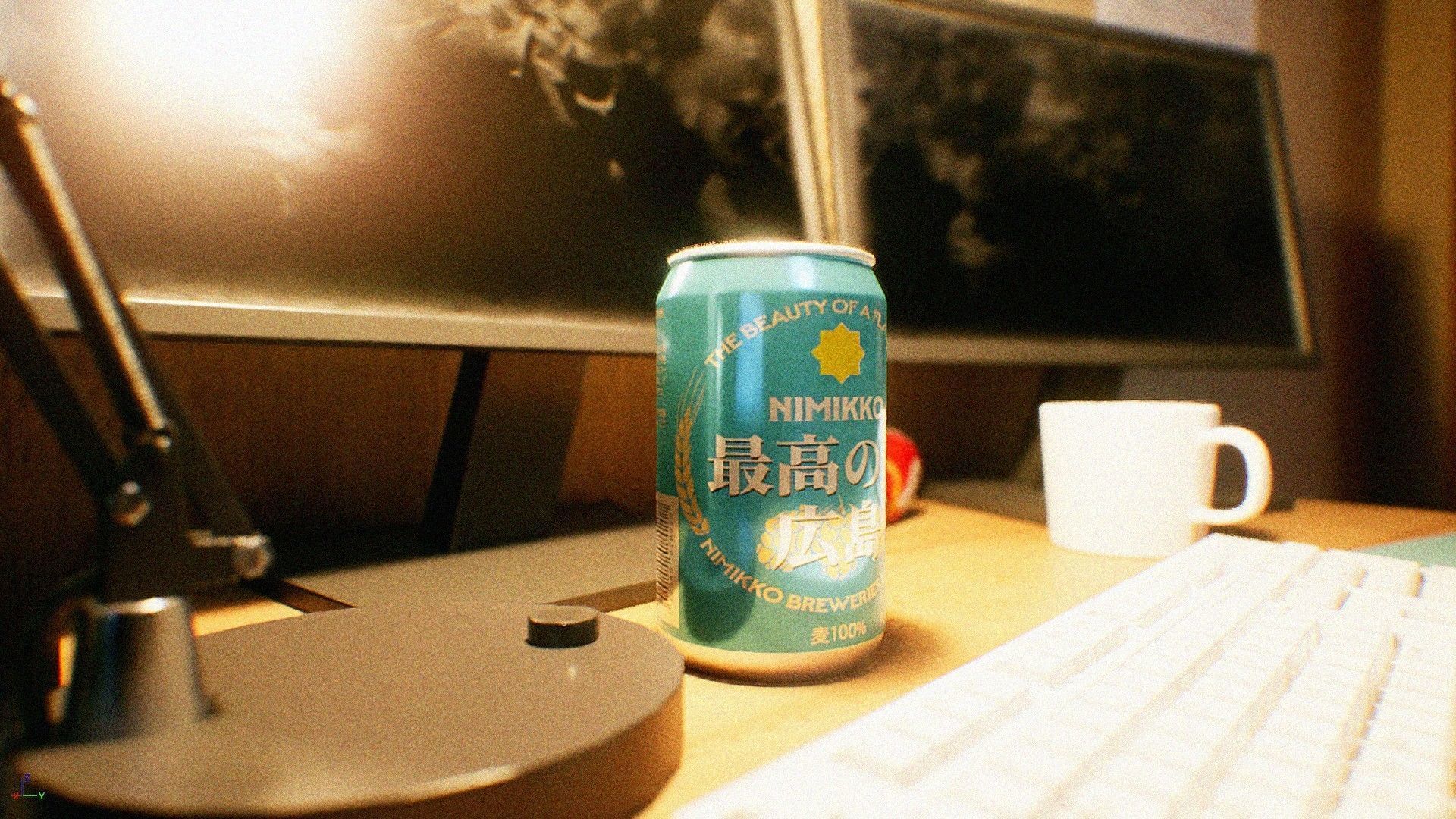 Japanese NEETs Apartment Low-poly 3D model_1