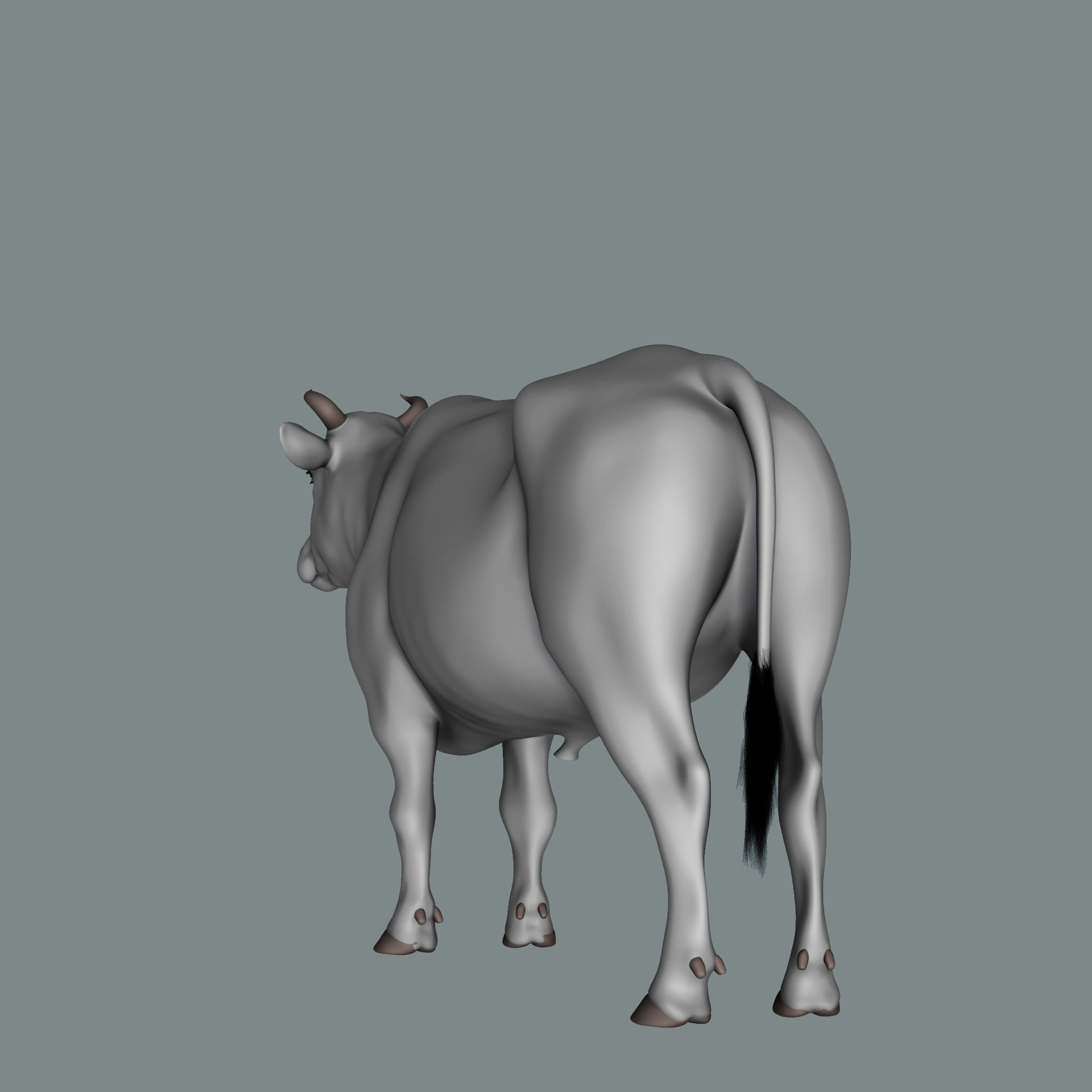 Bull  3d Model 3D model_4
