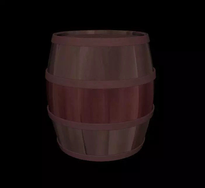 Barrel 3D model_0