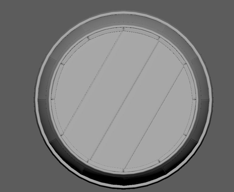 Barrel 3D model_3