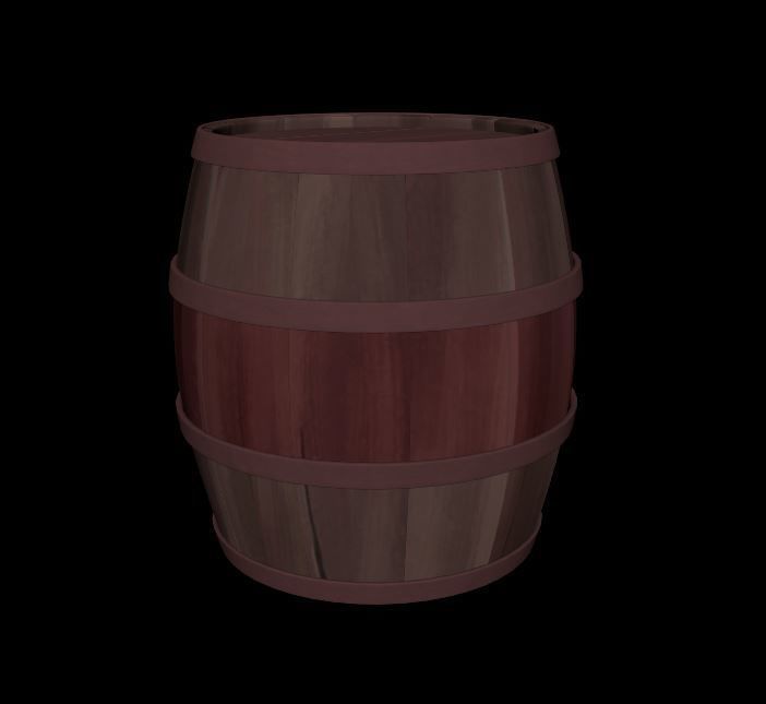 Barrel 3D model_8