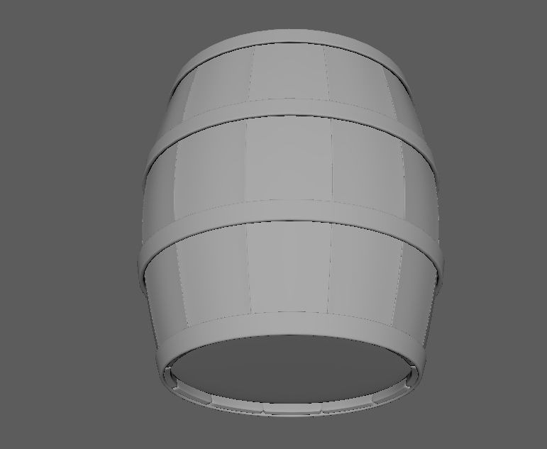 Barrel 3D model_5