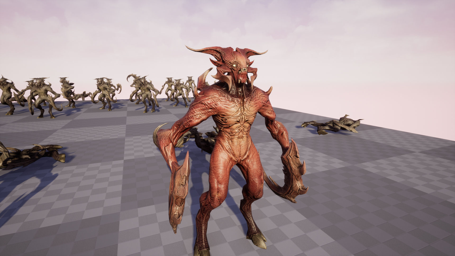 Demon Character 9 Low-poly 3D model_23