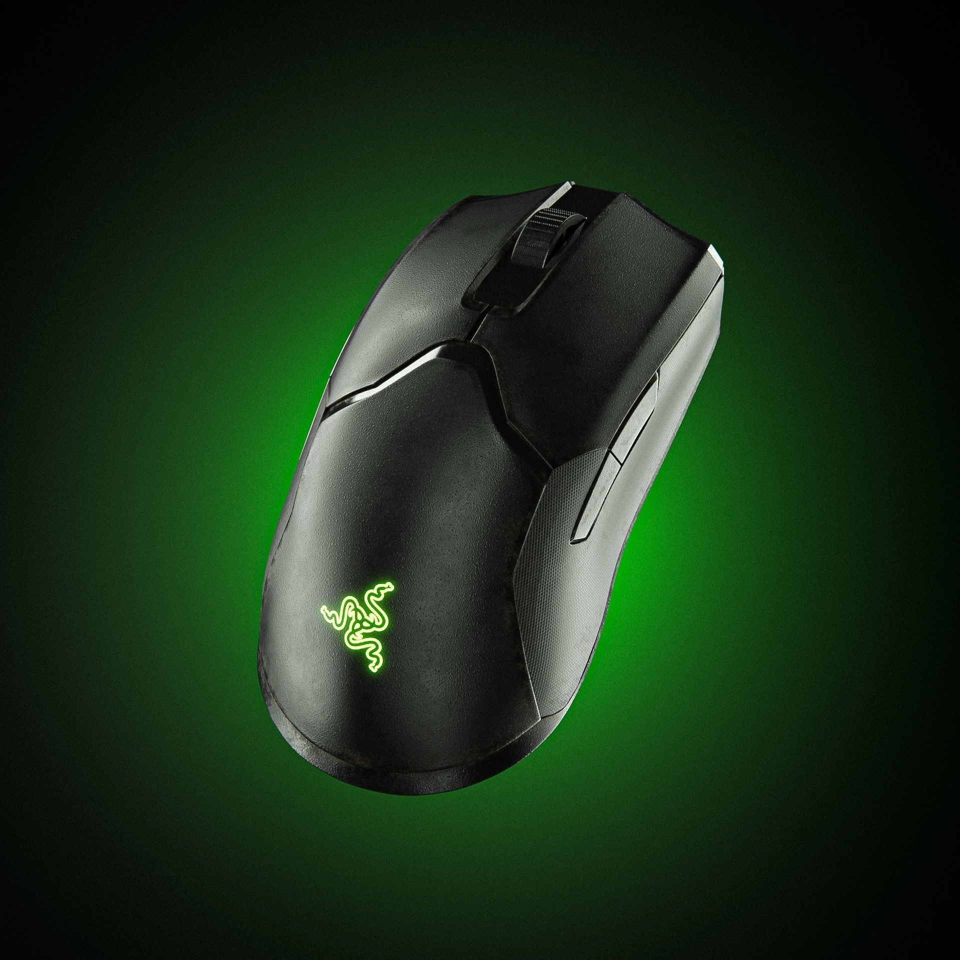 Razer viper gaming mouse 3D model_6