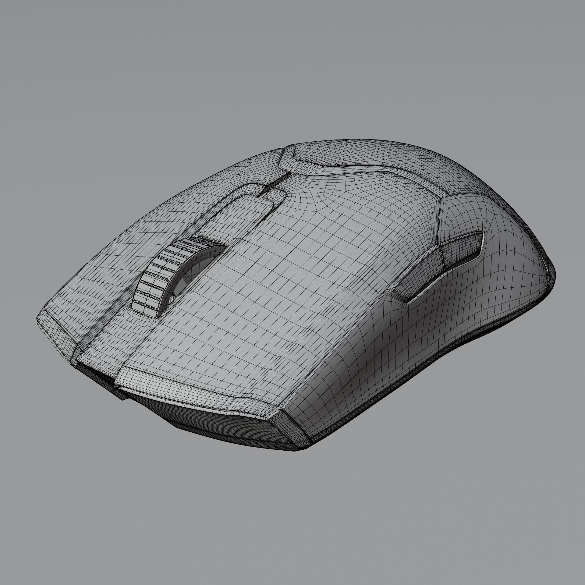 Razer viper gaming mouse 3D model_11