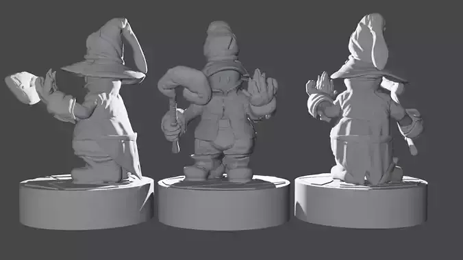 Vivi game final fantasy 9 3D print model