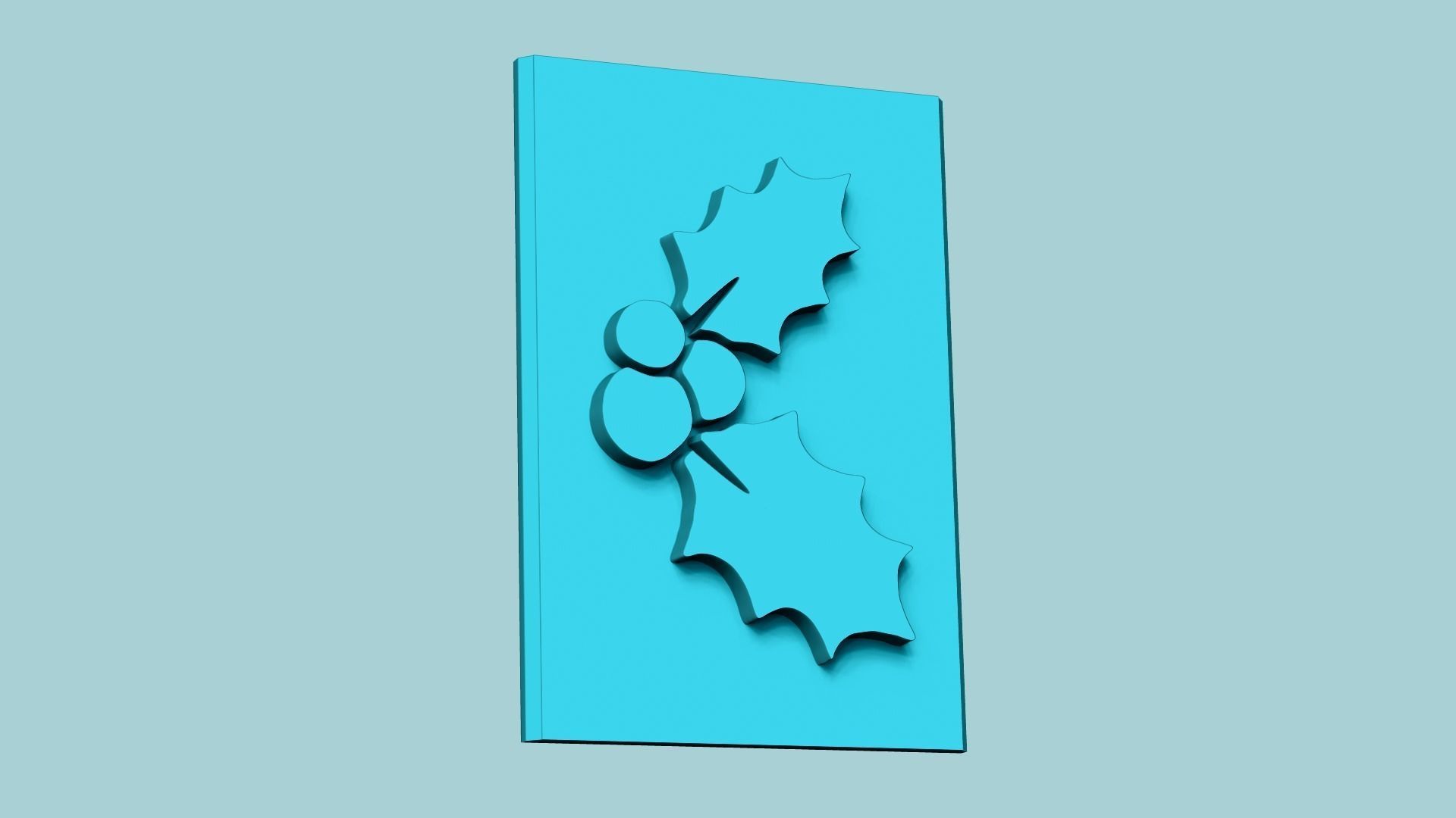 Stamp 71 - Christmas Garland - Fondant Decoration Maker Toy 3D print model_1