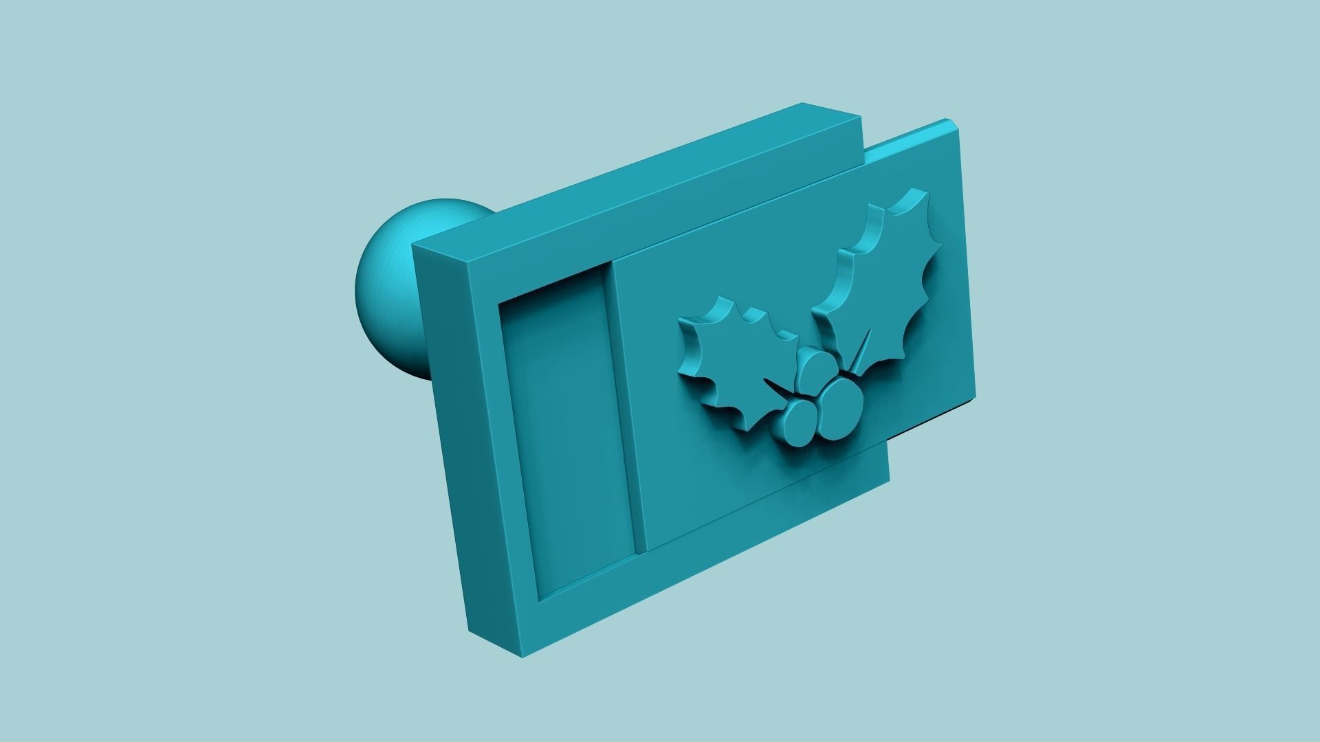 Stamp 71 - Christmas Garland - Fondant Decoration Maker Toy 3D print model_3