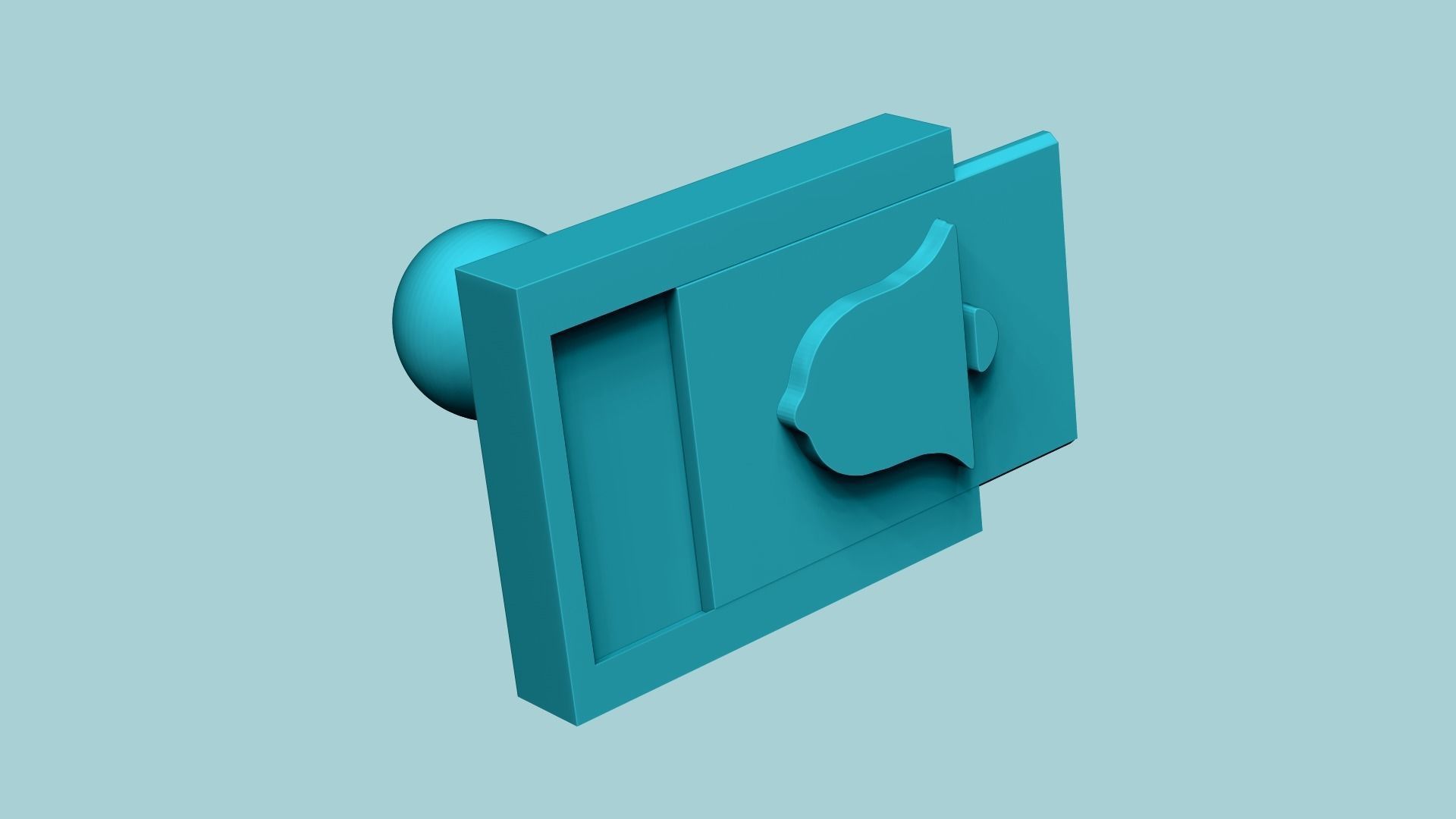 Stamp 74 - Bell - Fondant Decoration Maker Toy 3D print model_3