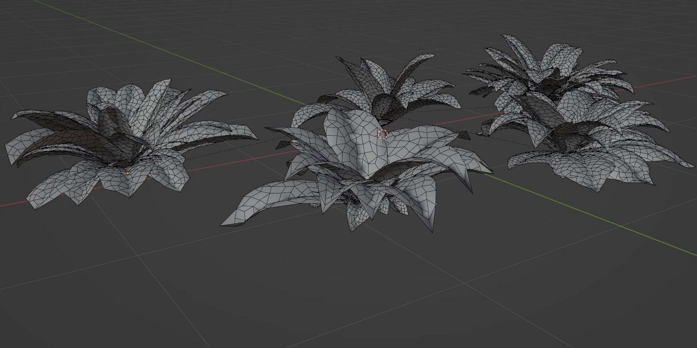 ferns collection vol 104-Blender 3D model_4