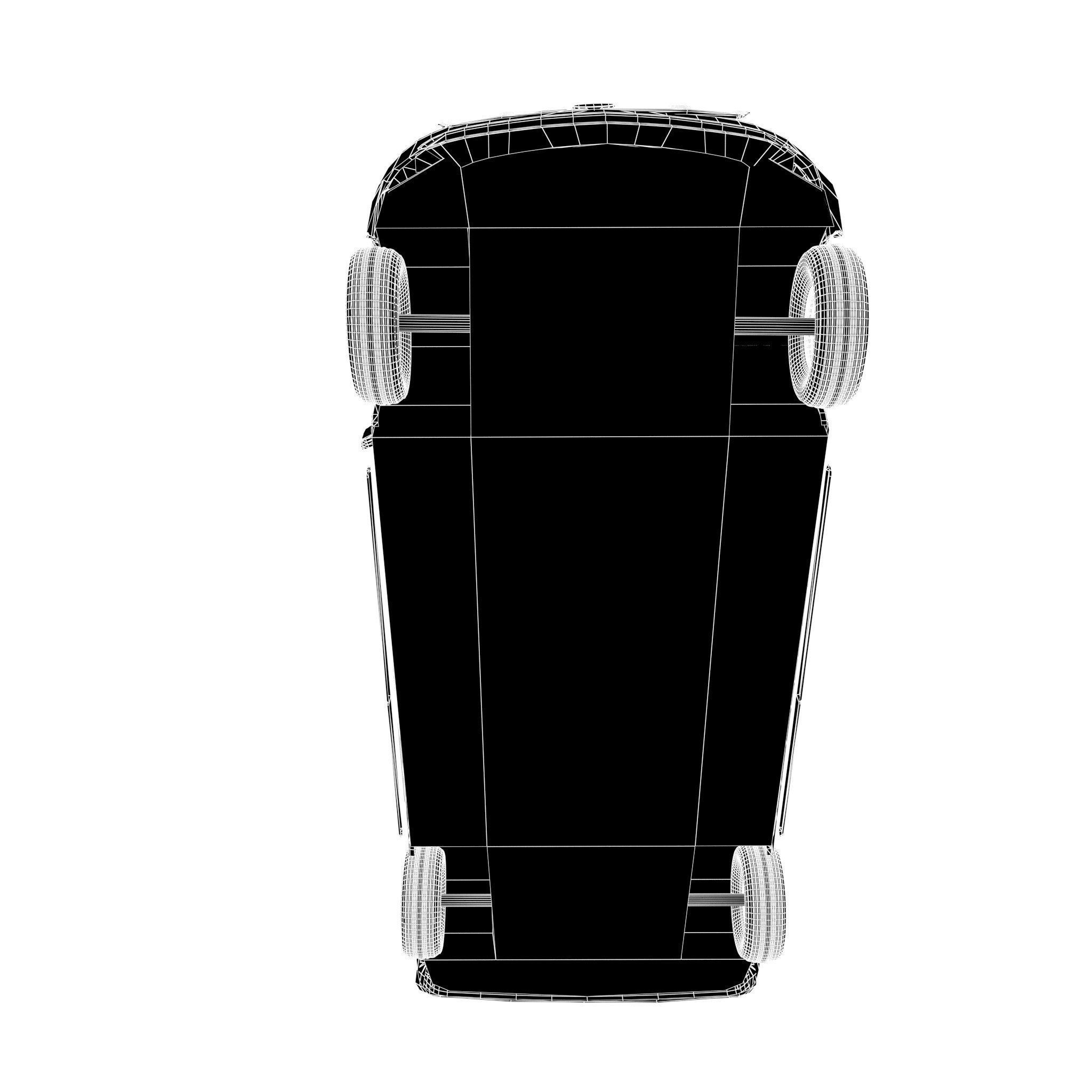 Fantasy Van 3D model_12