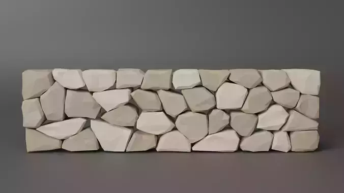 Cartoon Stone Wall