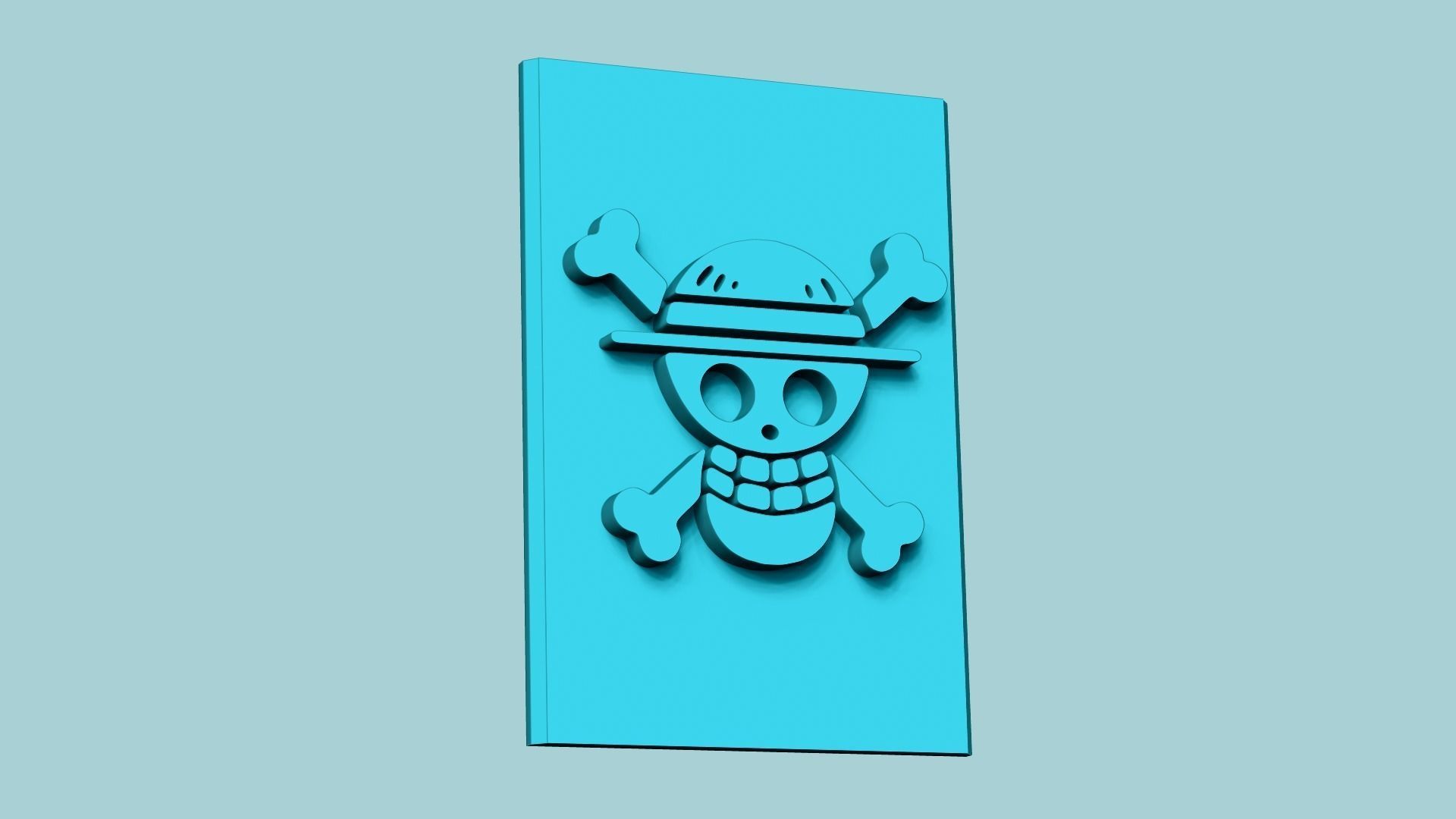 Stamp 85 - One Piece - Fondant Decoration Maker Toy 3D print model_1