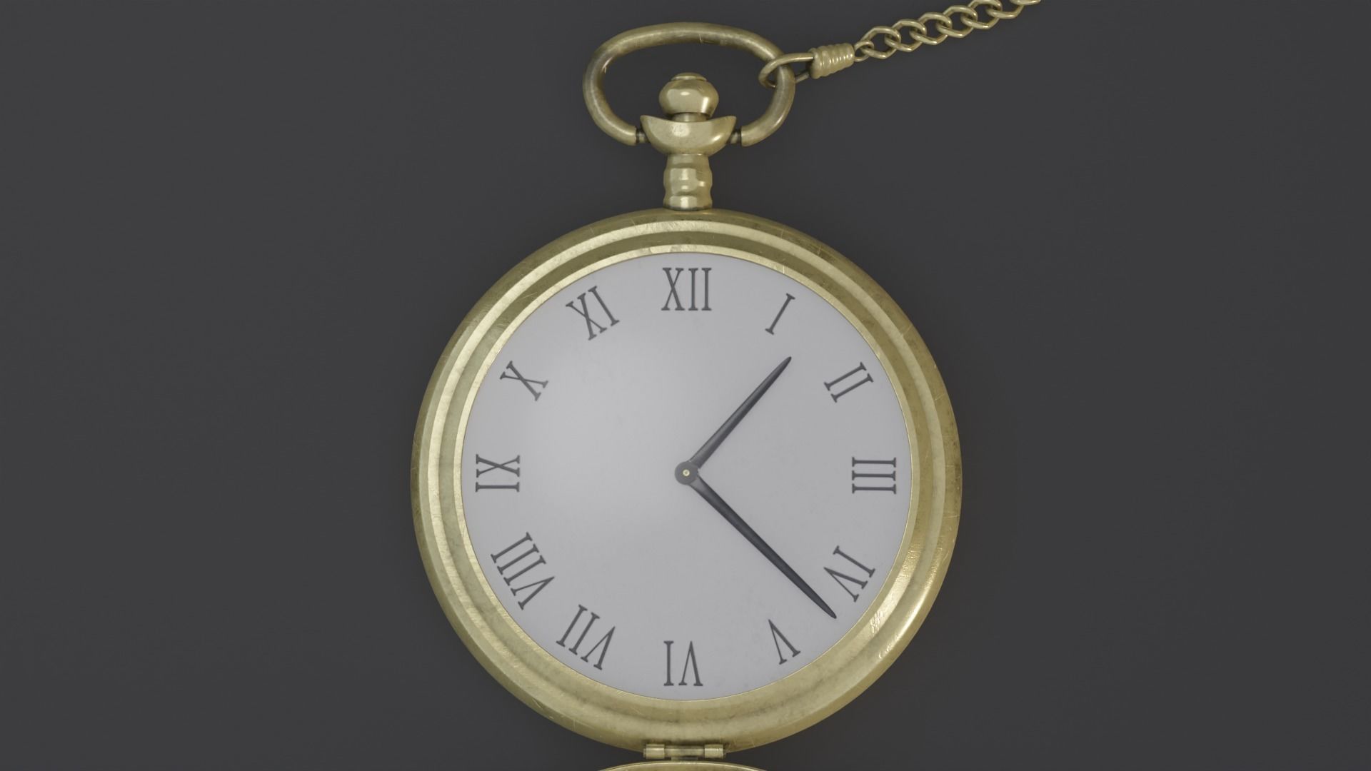 Pocket Watch 3D model_5