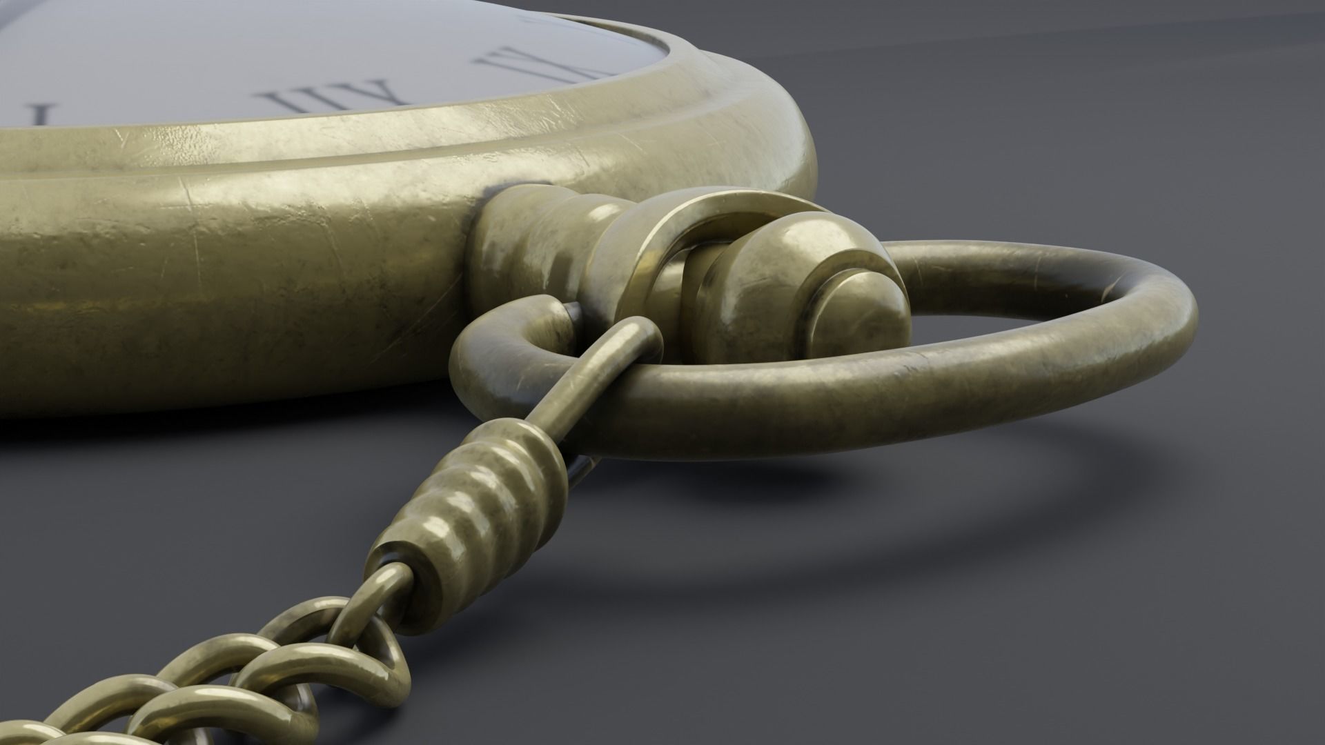 Pocket Watch 3D model_8