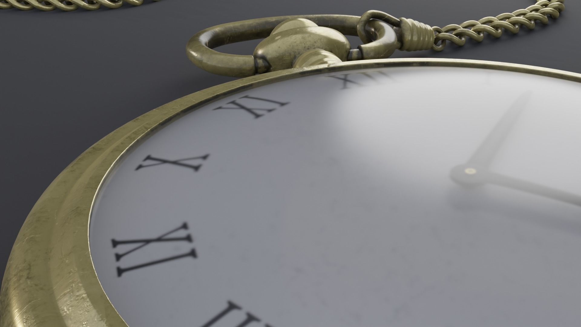 Pocket Watch 3D model_2