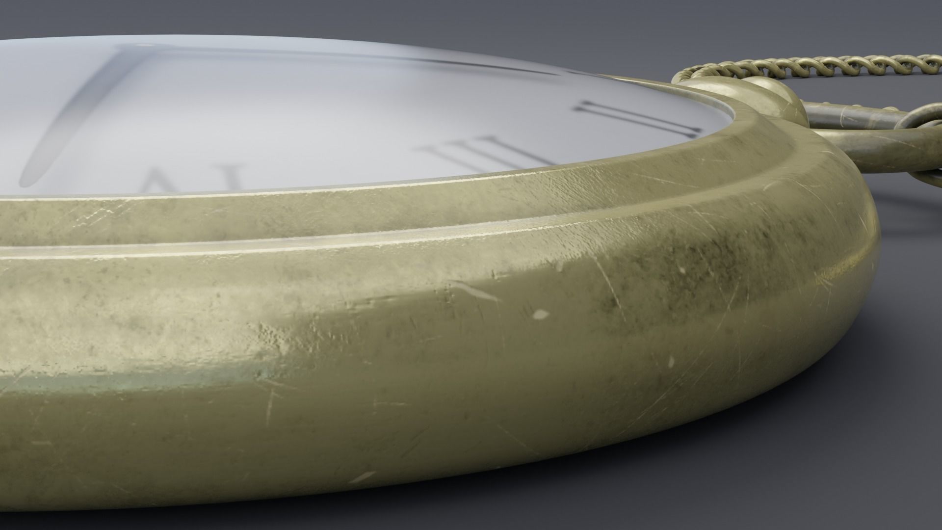 Pocket Watch 3D model_7