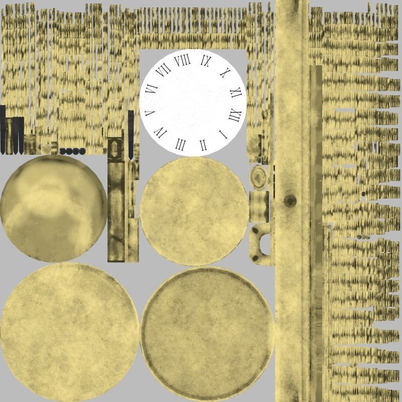 Pocket Watch 3D model_9