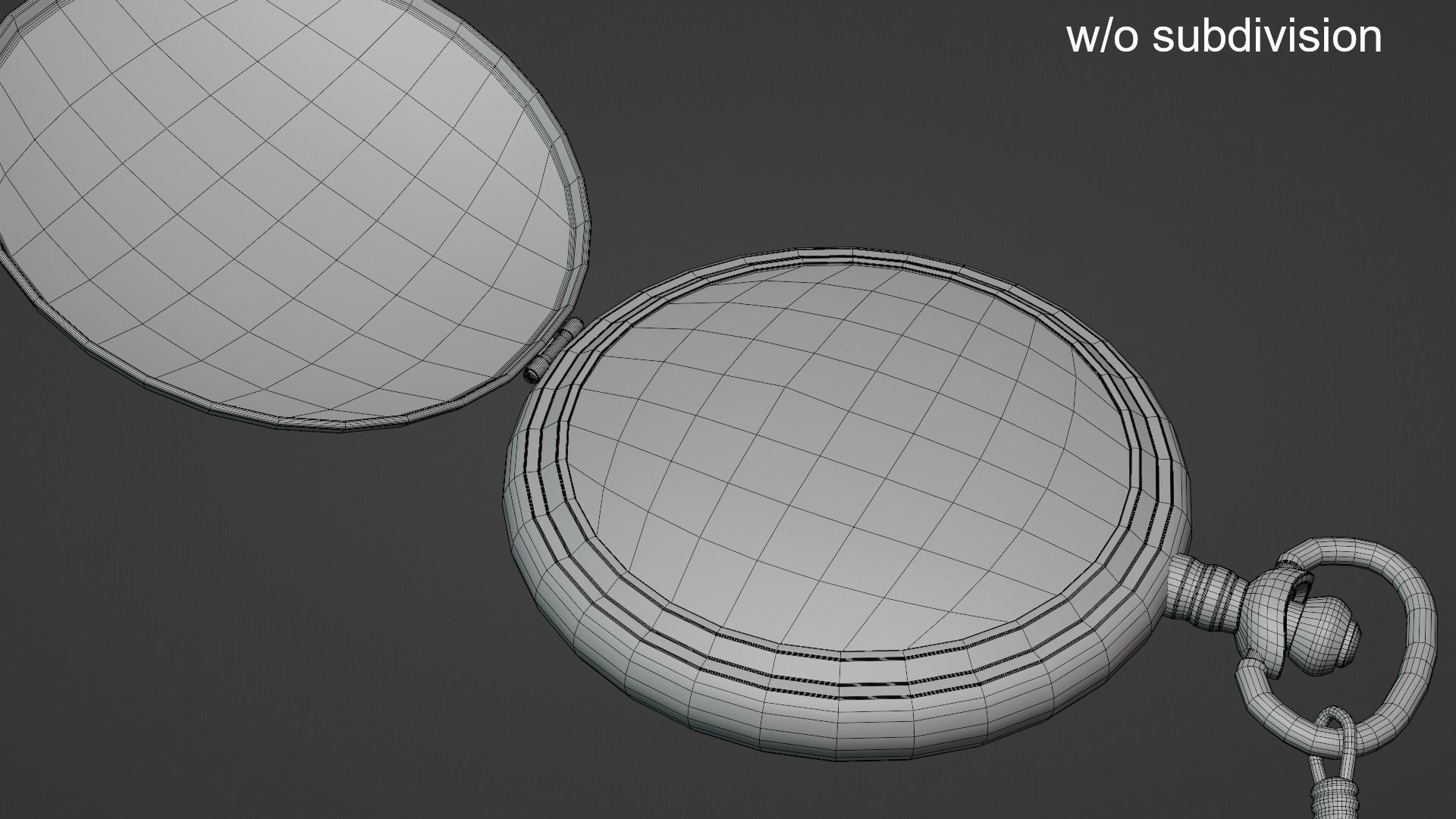 Pocket Watch 3D model_11