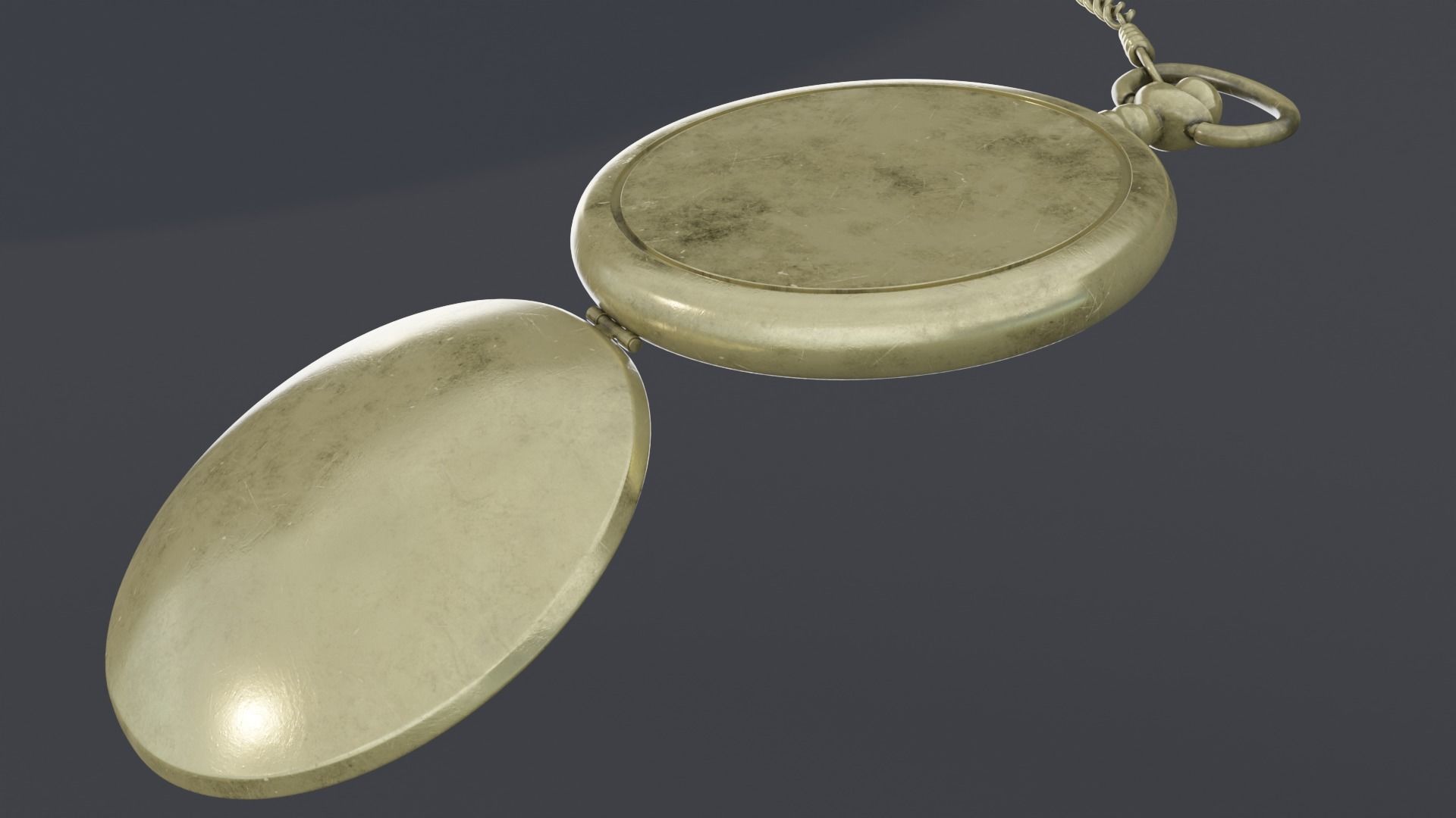 Pocket Watch 3D model_3