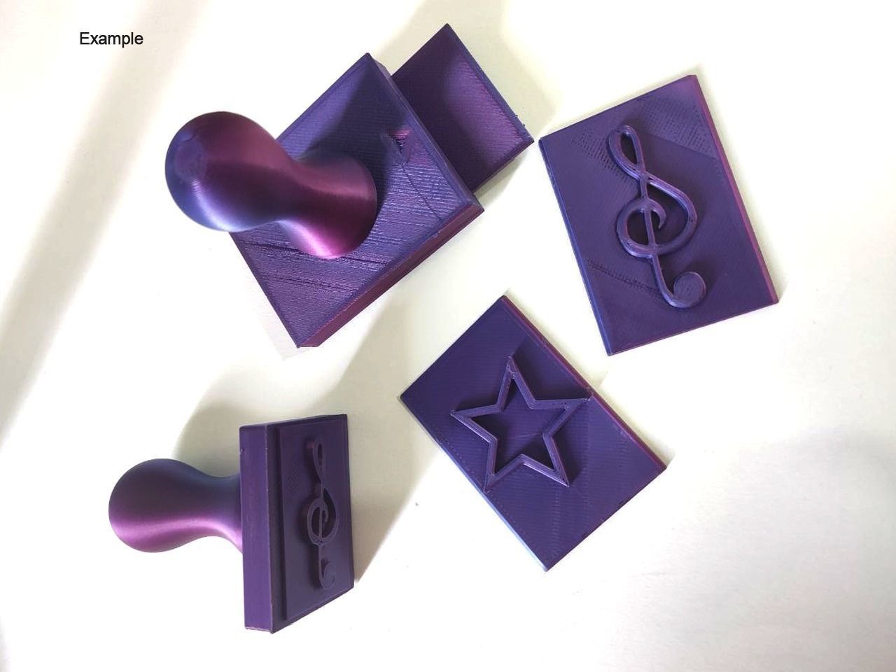 Stamp 88 Minecraft Bow - Fondant Decoration Maker Toy 3D print model_16