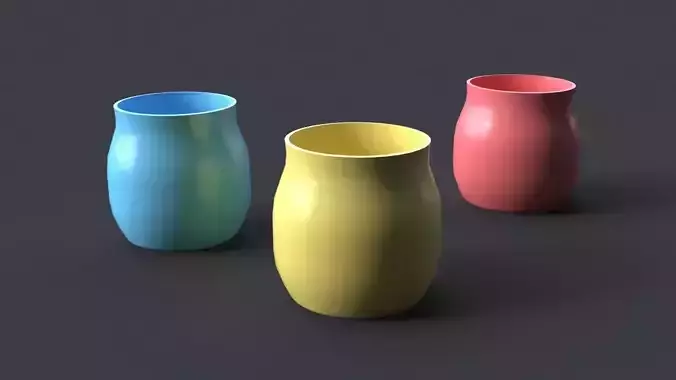 Plant Pot Holder 3D Print Model 12 