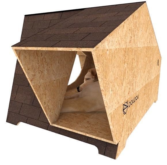 CNC and 3D File Dog House 3D print model_3