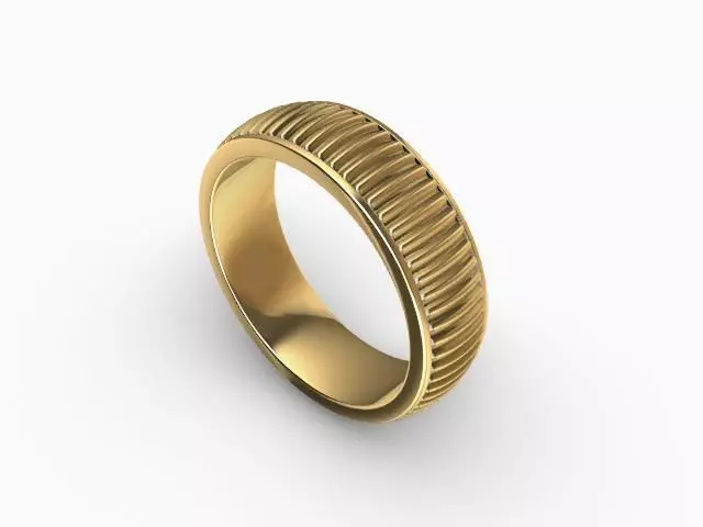 ring band US size 9 3D print model