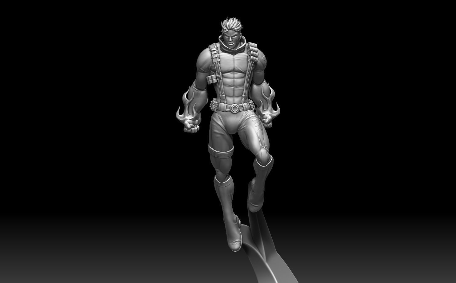 Wild CATs All 6 figurines 3D print model_11