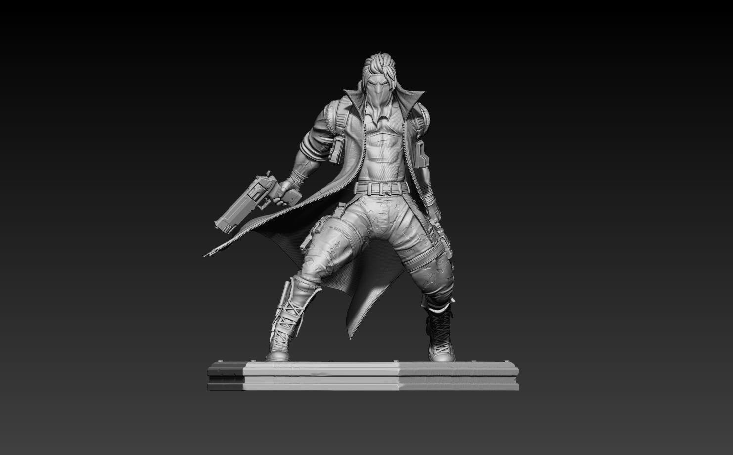 Wild CATs All 6 figurines 3D print model_3