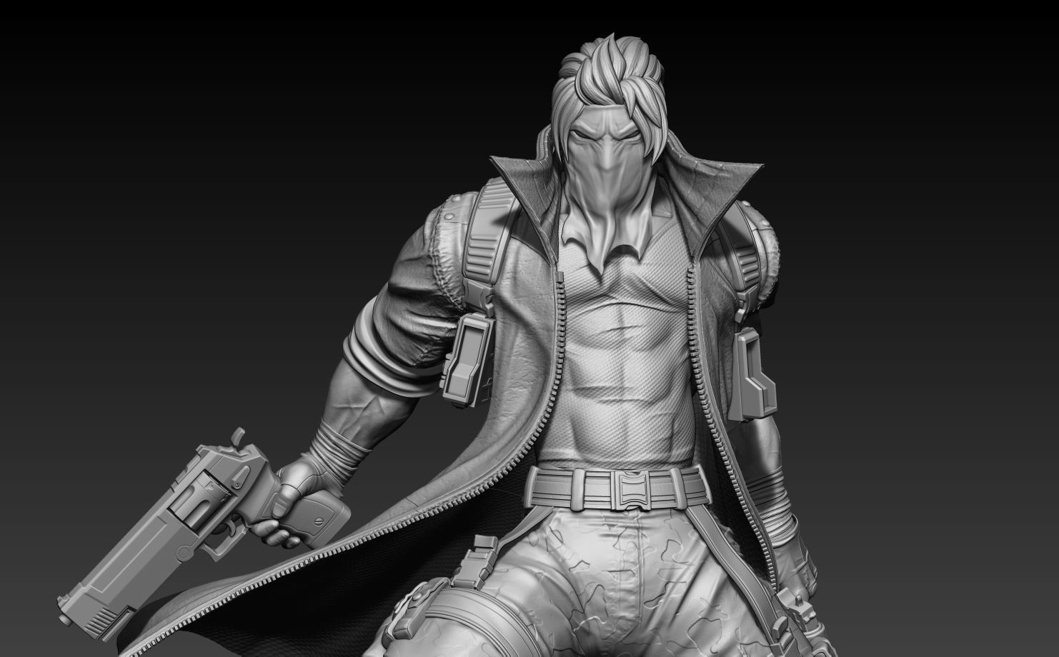 Wild CATs All 6 figurines 3D print model_6